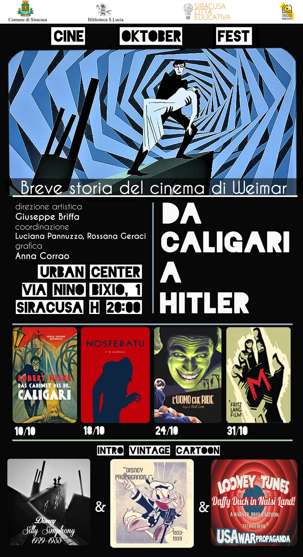 Da Caligari a Hitler - Programma completo