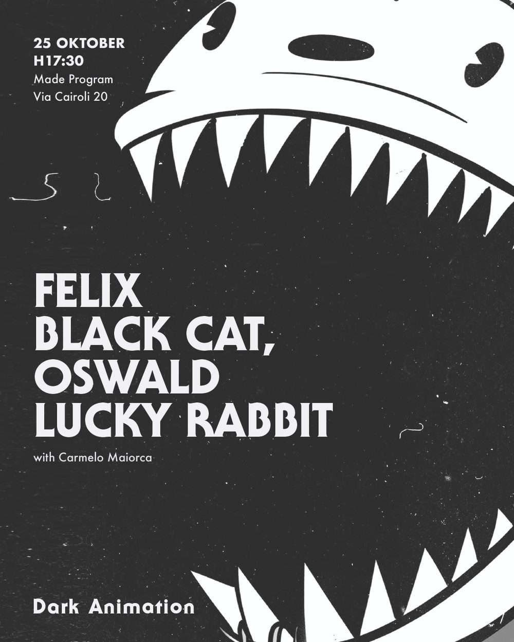 Felix Black Cat, Oswald Lucky Rabbit