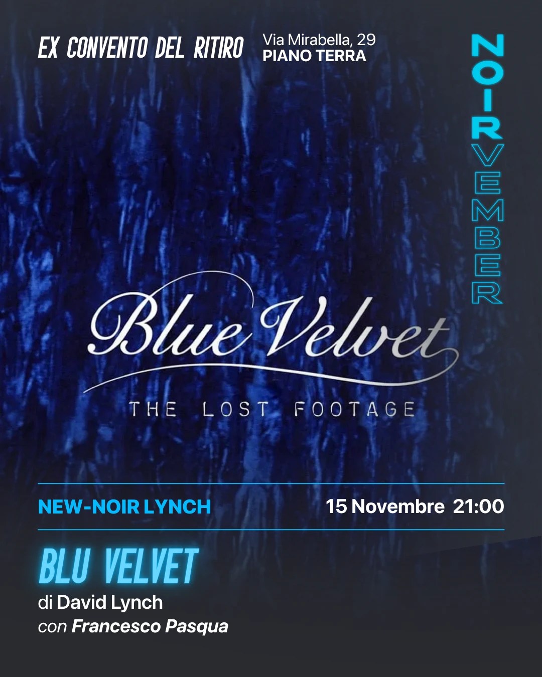 Blue Velvet - New-Noir Lynch